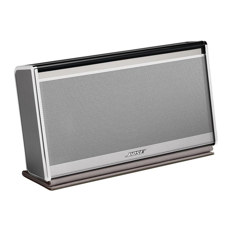 Bose SoundLink Wireless Music System User manual Bose SoundLink Wireless Music System User manual