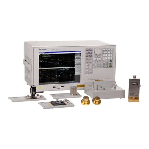 Keysight E4991B User manual