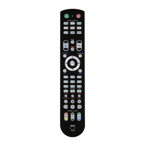 NAD HTR 8 User manual