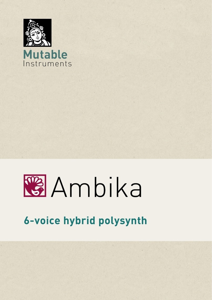 Mutable Instruments ambika manual