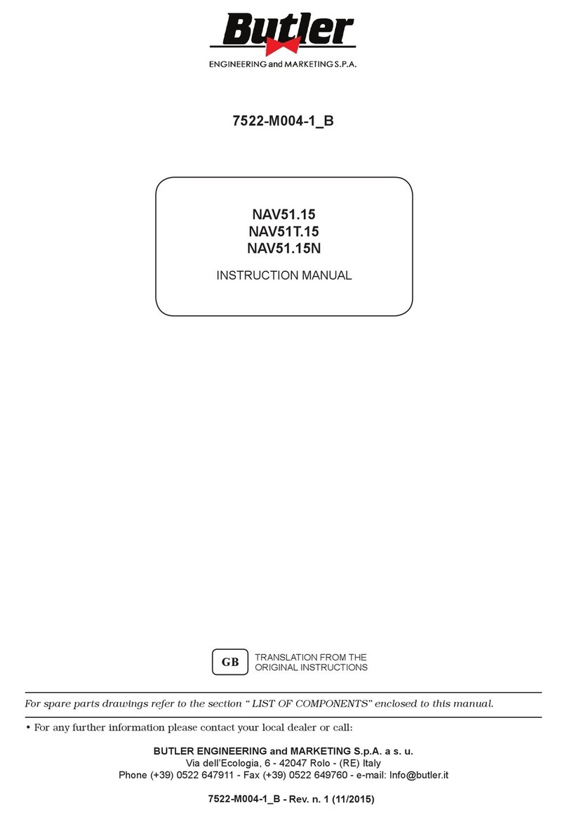 Butler NAV51.15 instruction manual