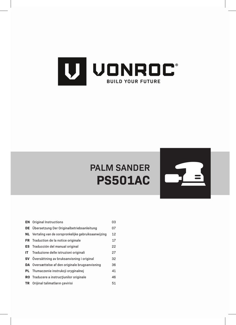 VONROC PS501AC Original instructions