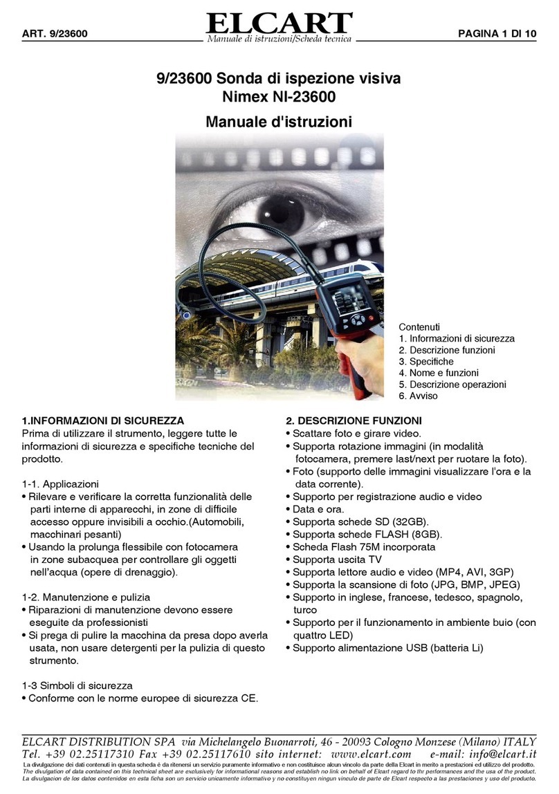 ELCART NI-23600 User manual