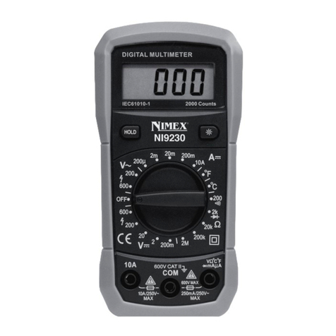 ELCART NIMEX NI9230 user manual