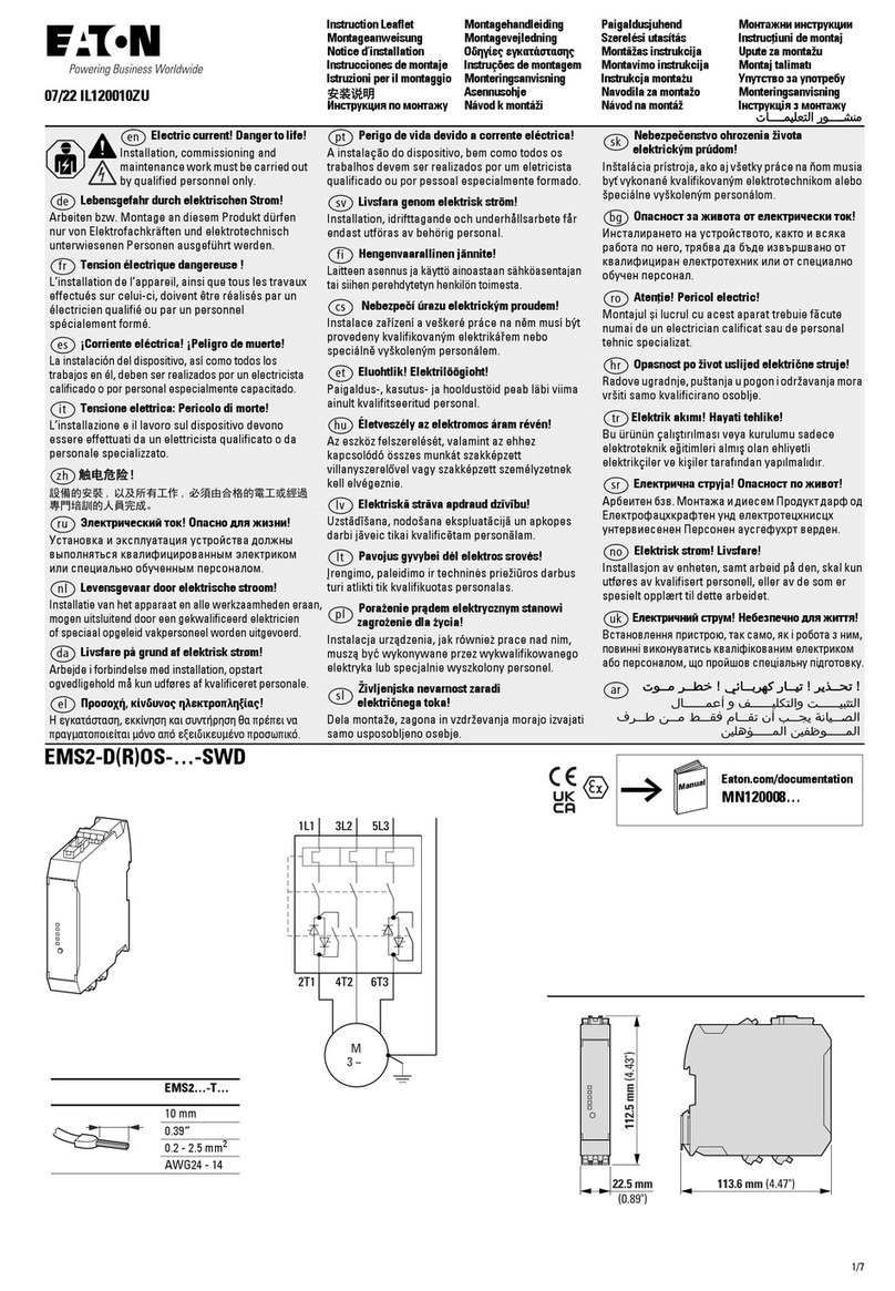 Eaton EMS2-DOS SWD Series Manual