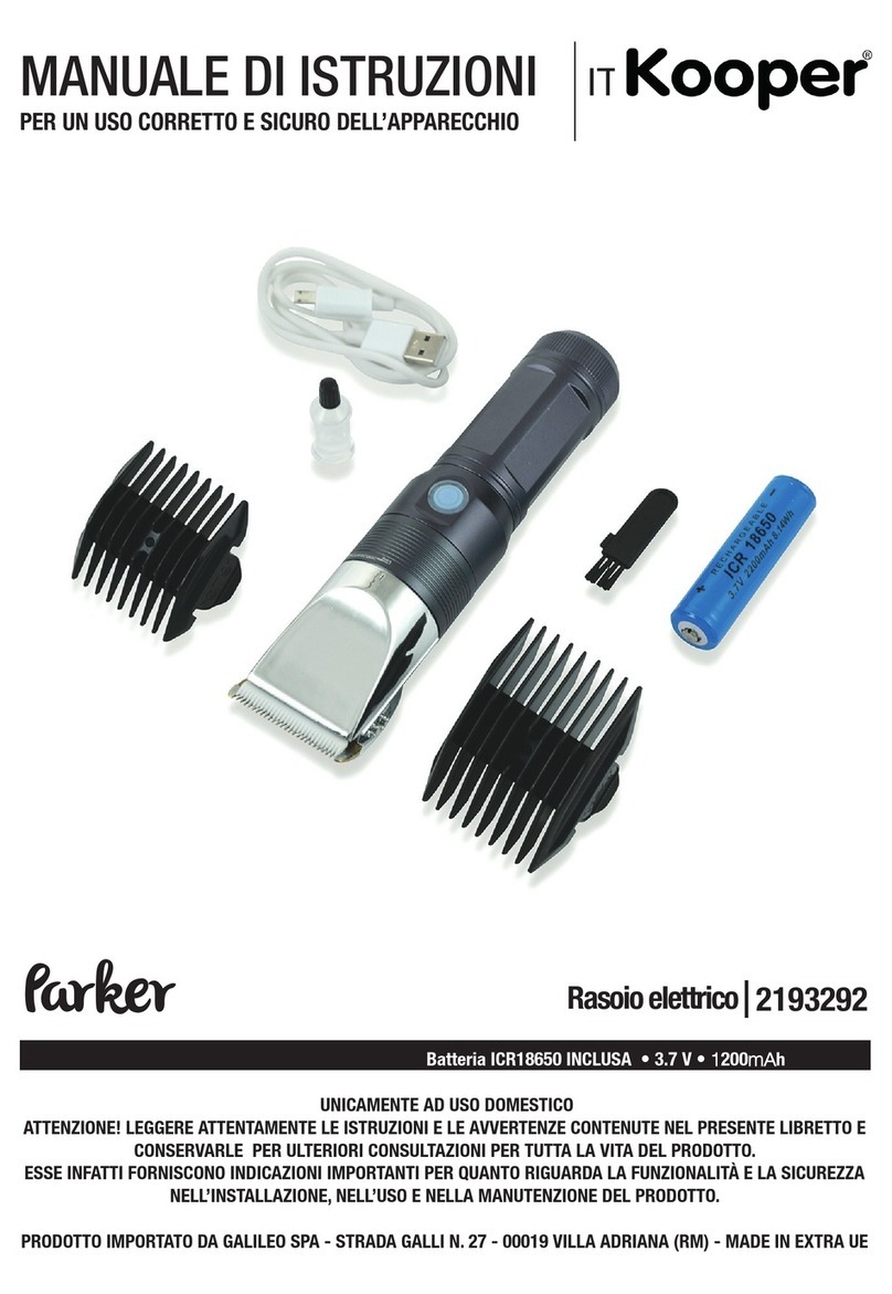 Kooper Parker 2193292 User instructions
