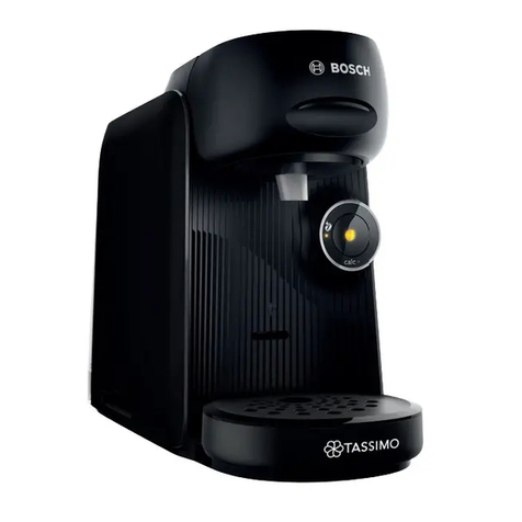 Bosch TASSIMO finesse TAS16B Series User manual