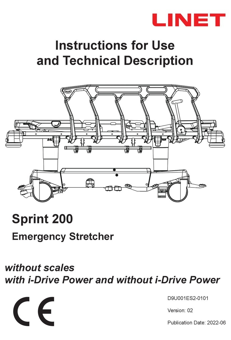 LINET Sprint 200 Parts list manual