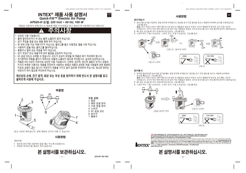 Intex AP620-III User manual