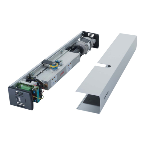 GEZE TSA 160 NT Mounting and service instructions