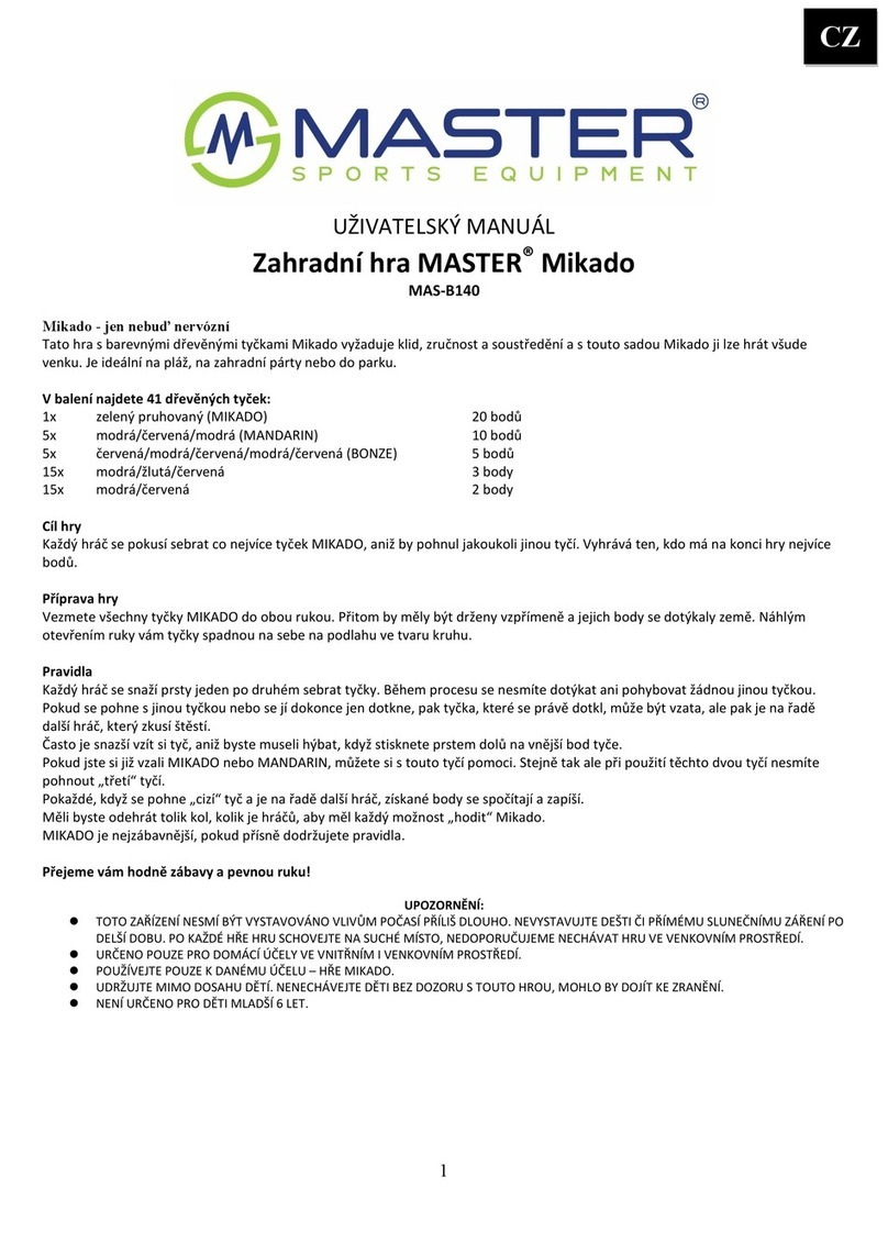 Master Mikado MAS-B140 user manual