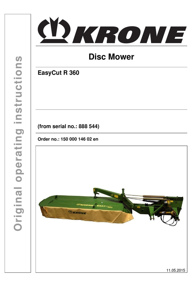 Krone EasyCut R 360 User manual