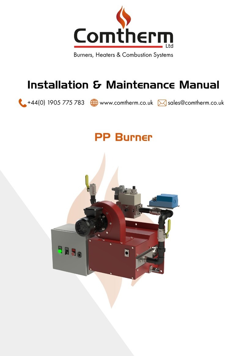 Comtherm PP Series Installation & maintenance manual
