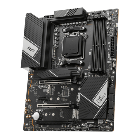 MSI PRO X670-P WIFI User manual