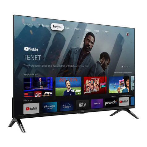 TCL 32S356 User manual