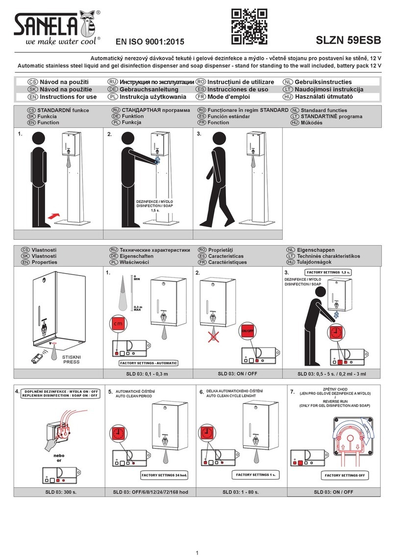 Sanela SLZN 59ESB User manual