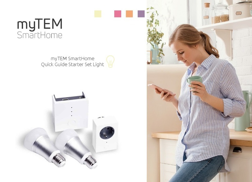 TEM myTEM SmartHome Starter Set Light quick guide
