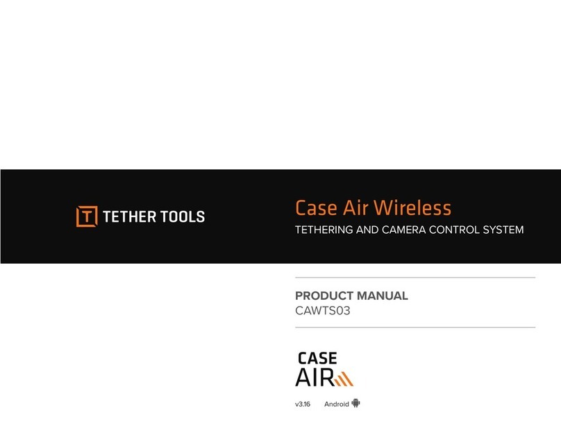 Tether Tools Case Air Wireless CAWTS03 product manual