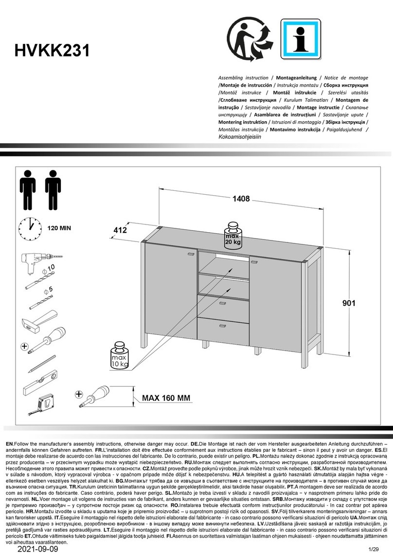 sconto HVKK231 Assembling Instruction
