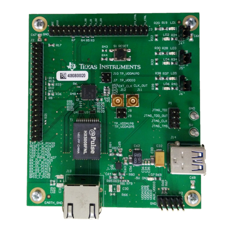 Texas Instruments DP838367 RGMII EVM User manual