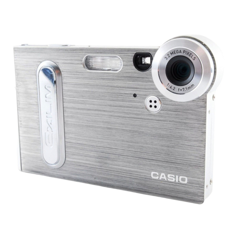 Casio EXILIM EXS3DBA User manual