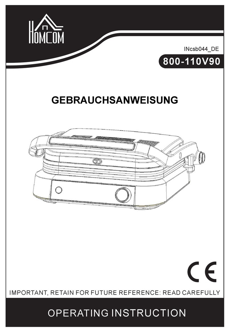 HOMCOM 800-110V90 instruction manual