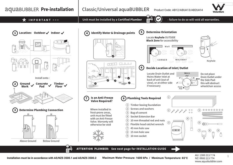 aquaBUBBLER AB12 install guide