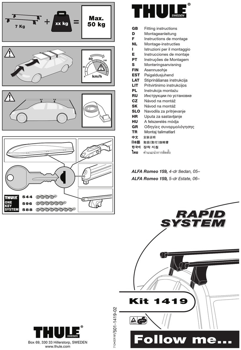 Thule Rapid System User manual Thule Rapid System User manual