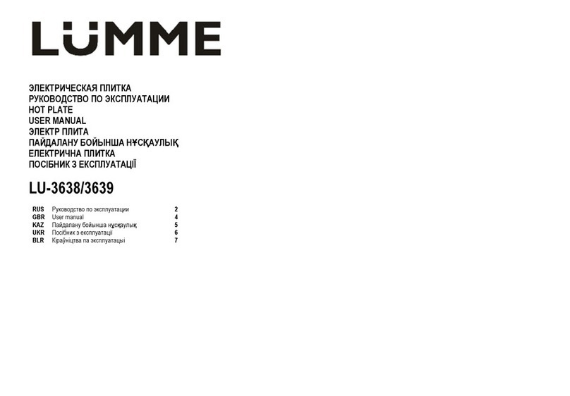 Lumme LU-3639 User manual