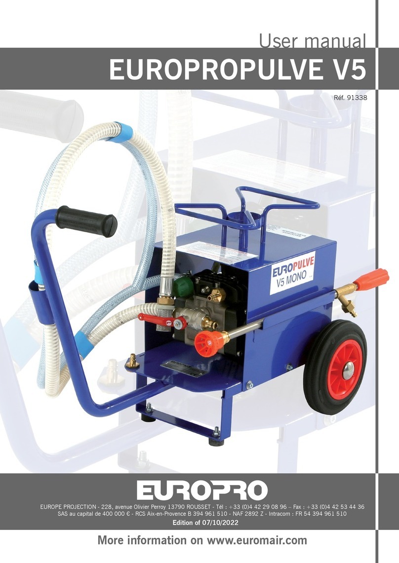 EUROPRO EUROPROPULVE V5 user manual