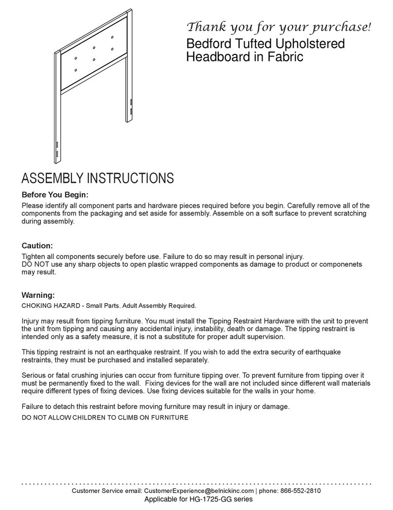 Flash Furniture HGHB1725FBKGG Assembly instructions Flash Furniture HGHB1725FBKGG Assembly instructions