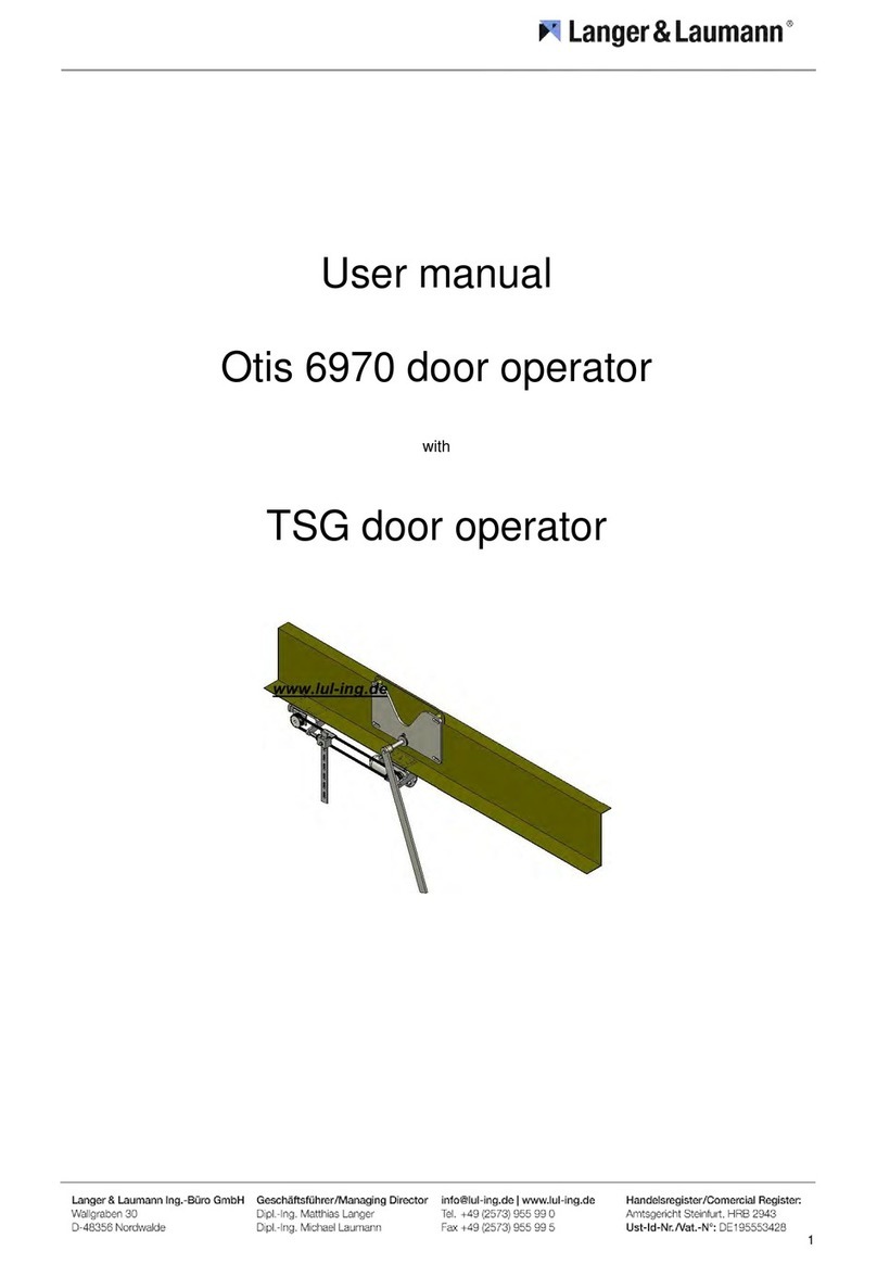 Langer & Laumann Otis 6970 User manual