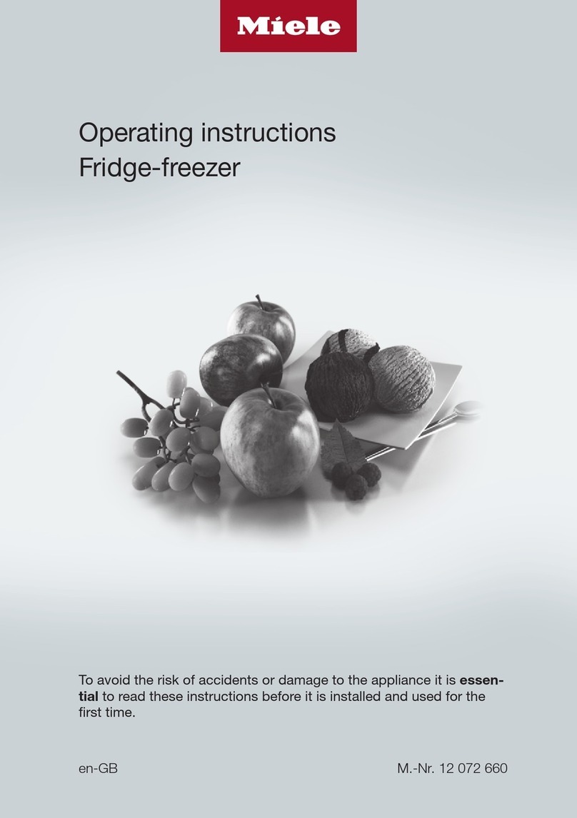 Miele KD 4050 E el Active User manual