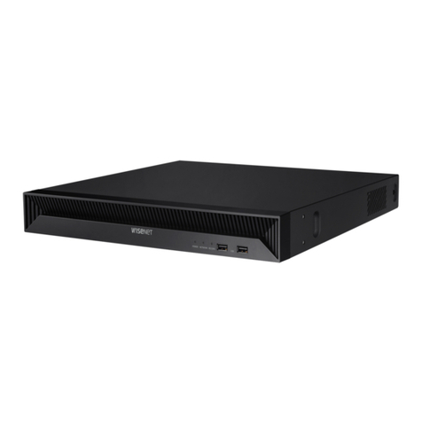 Wisenet QRN-1630S User manual