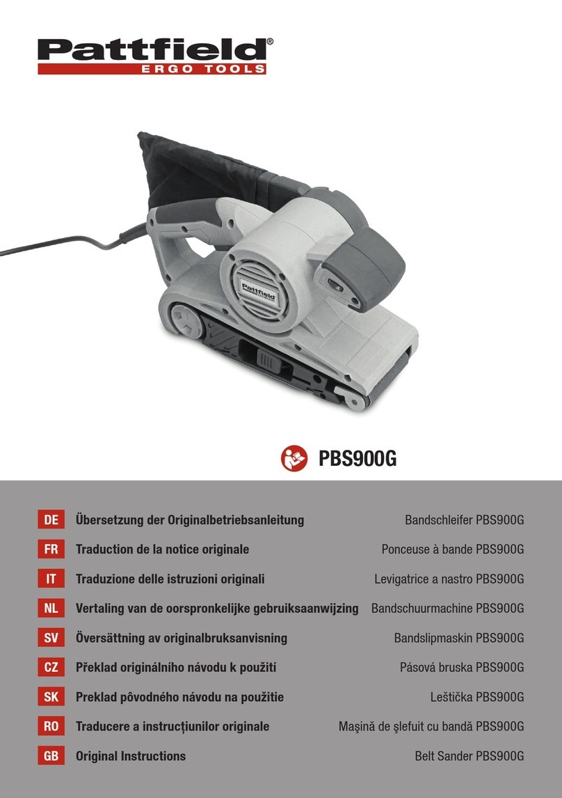 Pattfield Ergo Tools PBS900G Original instructions