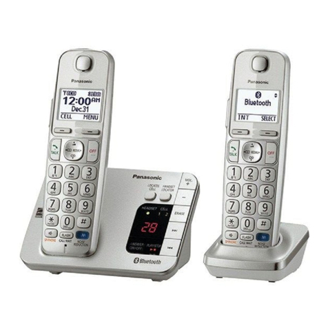Panasonic KX-TGE262C User manual