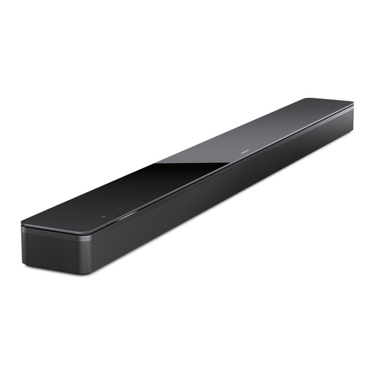 Bose SMART SOUNDBAR 700 user manual
