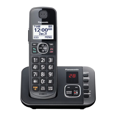 Panasonic KX-TG3833 User manual