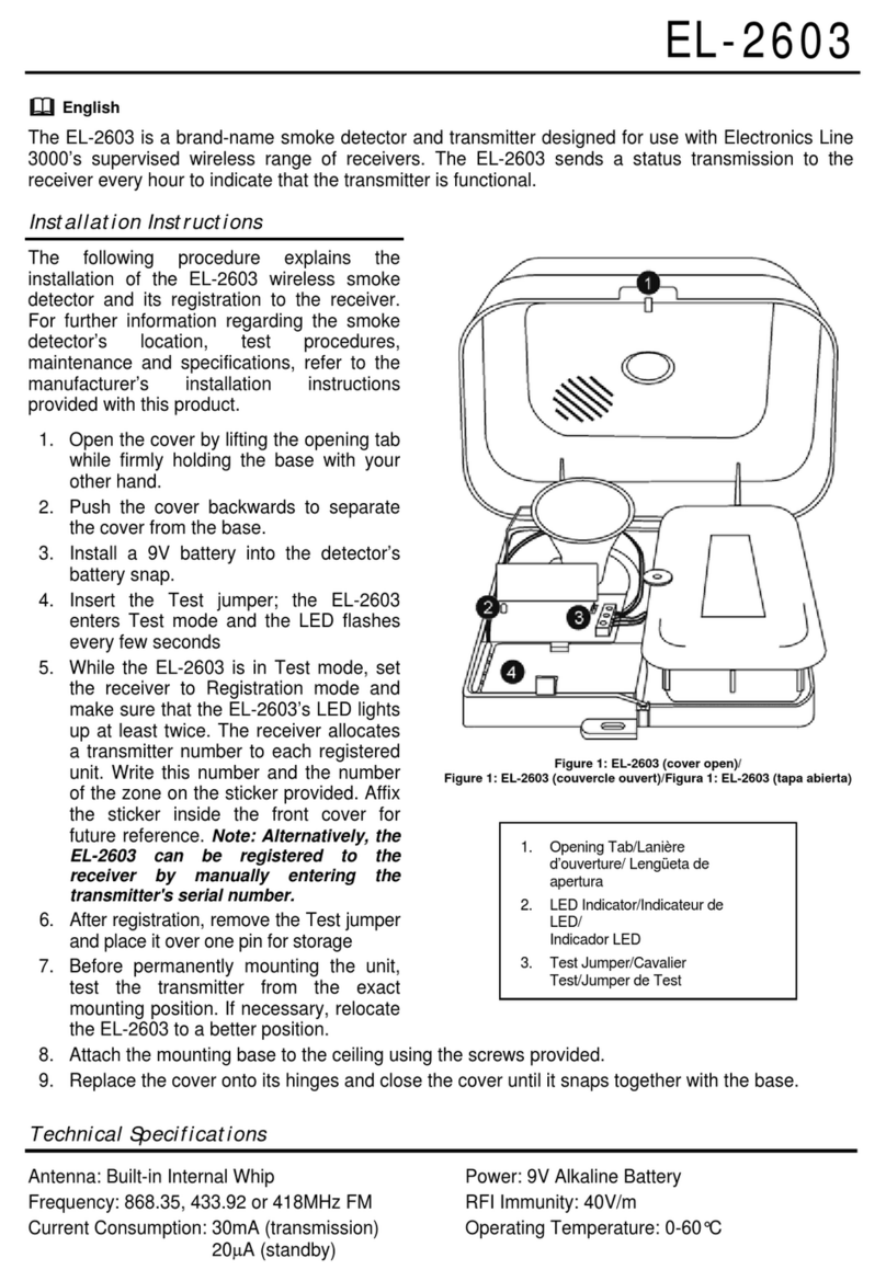 Electronics Line EL-2603 quick start guide