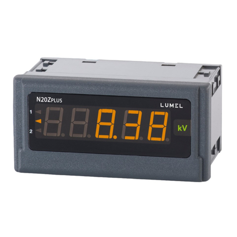 Lumel N20ZPLUS User manual