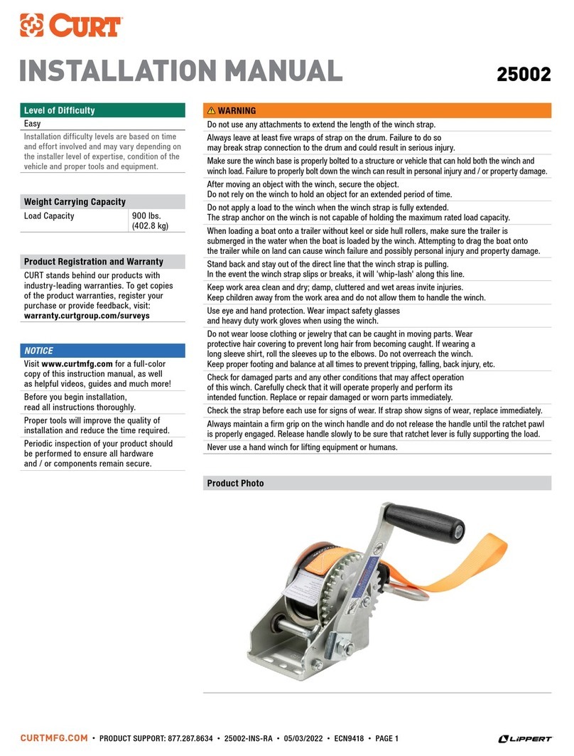 Lippert Curt installation manual