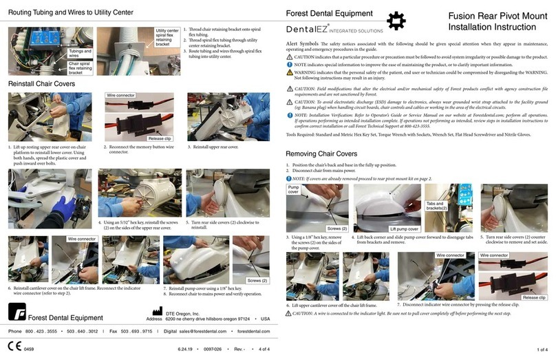 Forest Dental DentalEZ Installation instruction