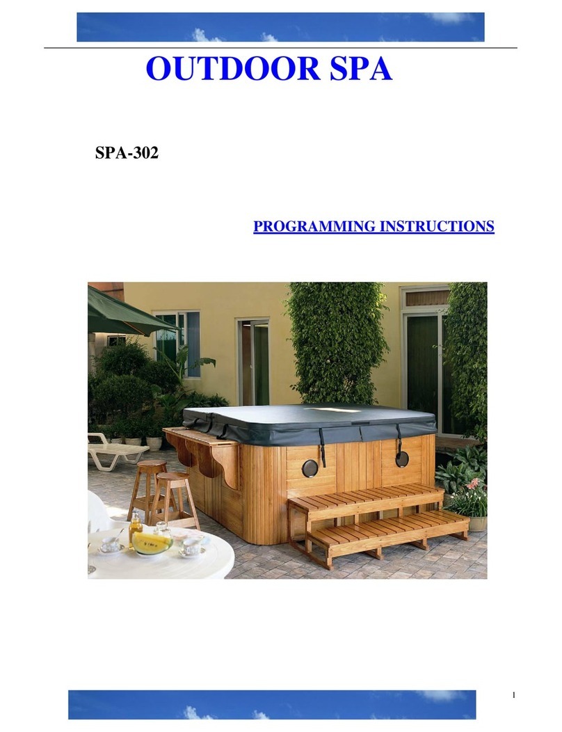 JNJ SPAS SPA-302 Programming instructions JNJ SPAS SPA-302 Programming instructions