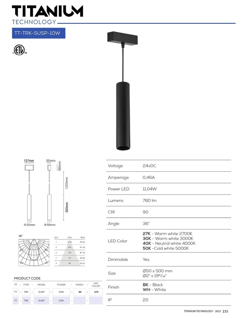 Titanium TT-TRK-SUSP-10W User manual