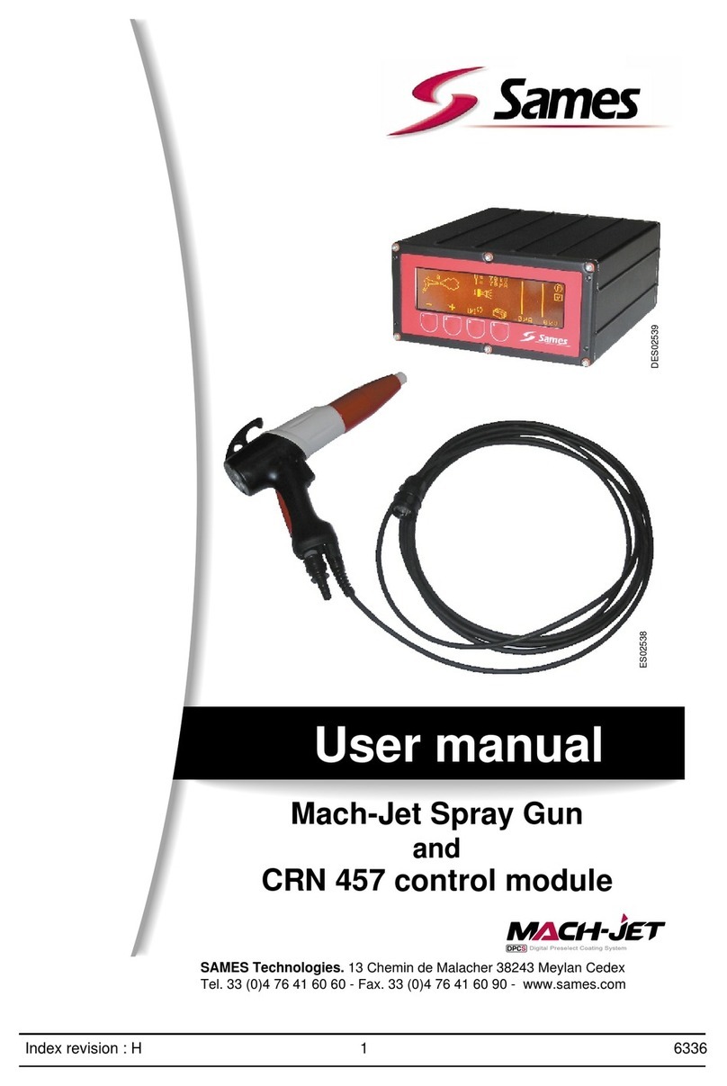 Sames Mach-Jet user manual