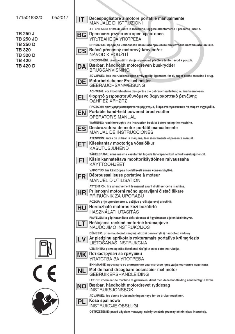 ST. SpA TB 250 J User manual