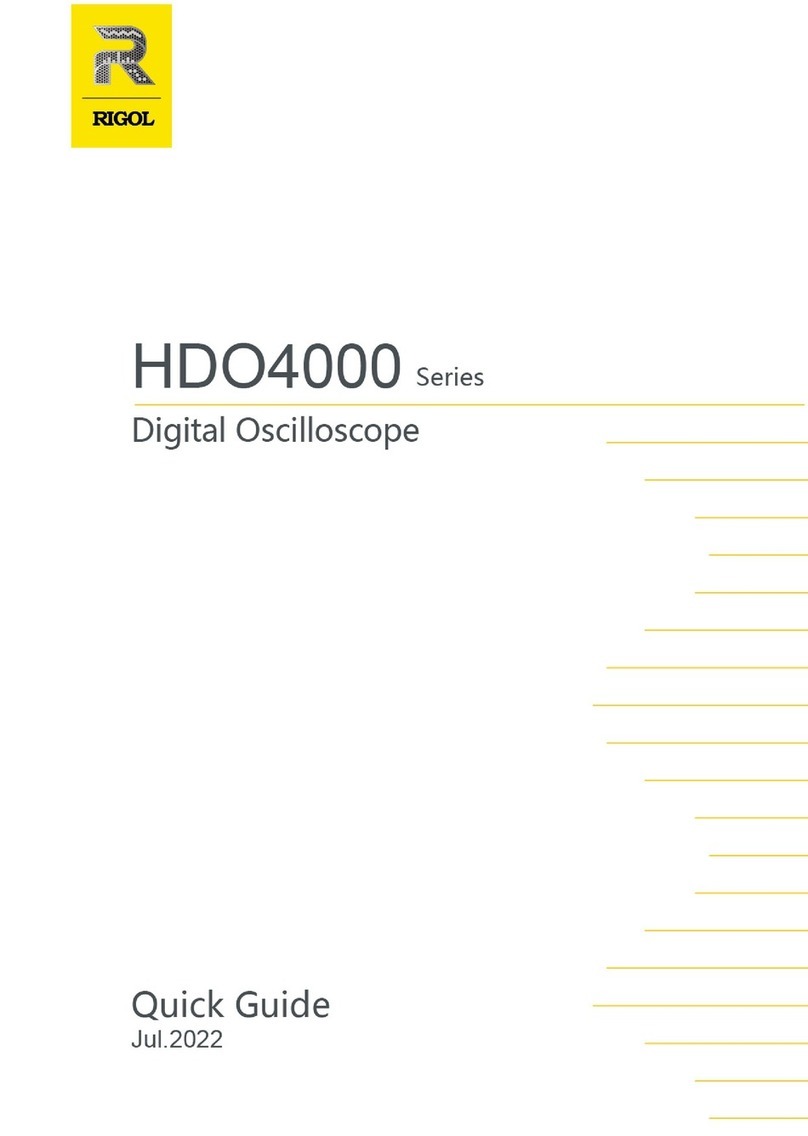 Rigol HDO4000 Series User manual