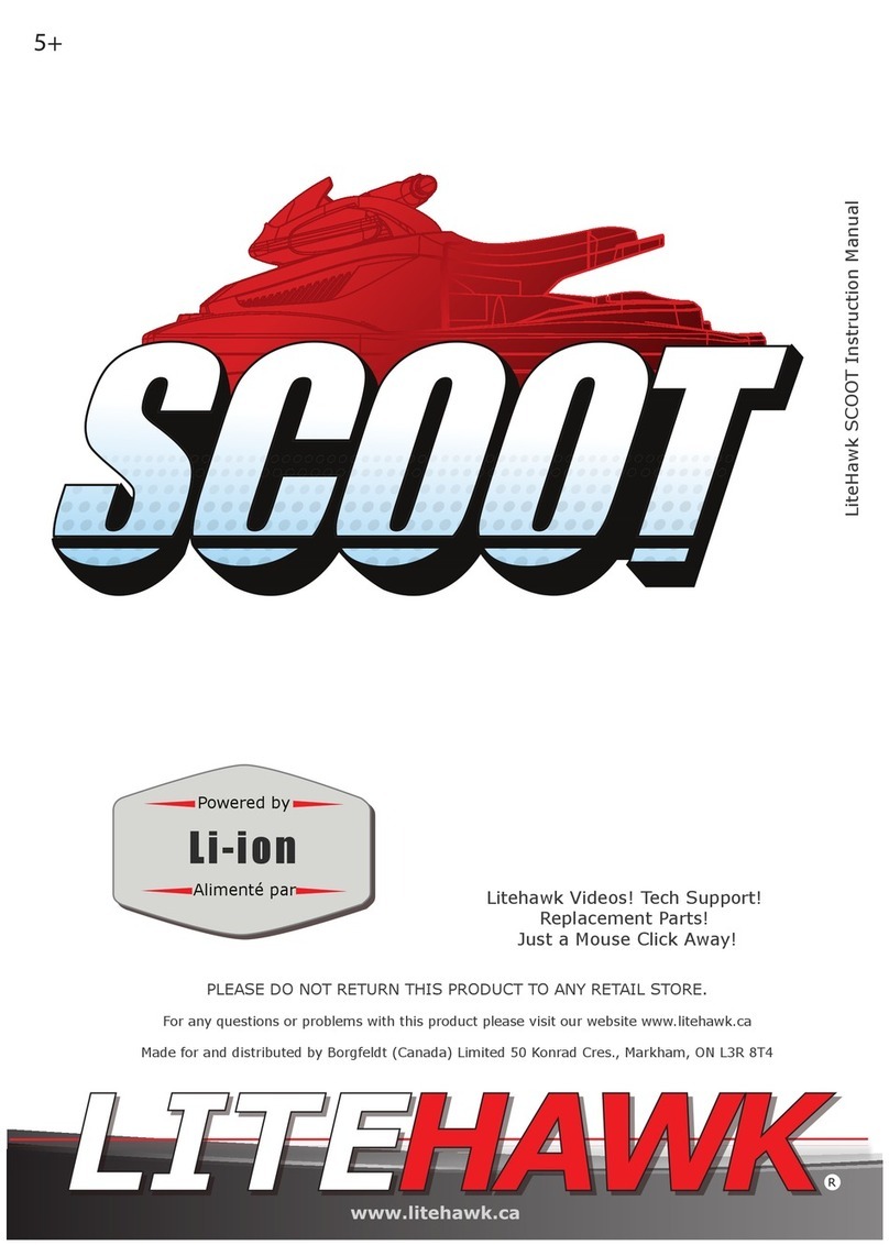 LiteHawk SCOOT User manual