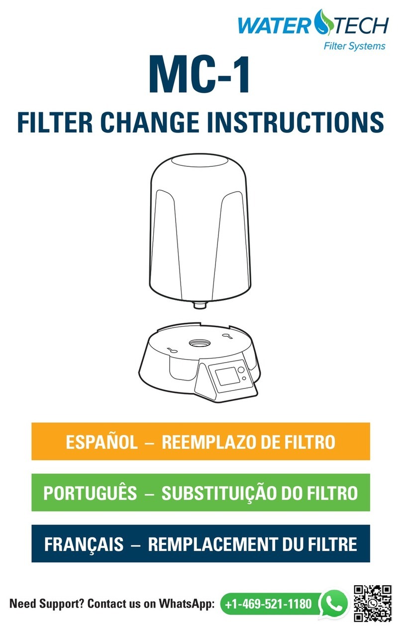WaterTech MC-1 instructions