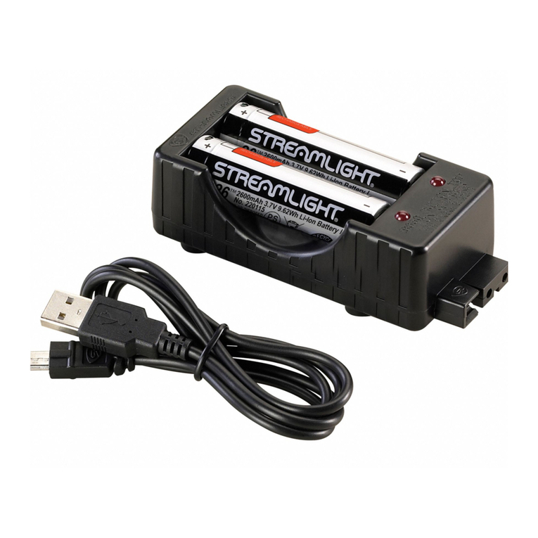 StreamLight 18650 USB user manual
